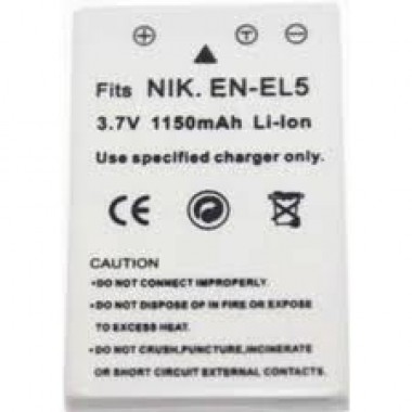 Nikon CoolPix P100 P90 P80 5200 EN-EL5 Batarya